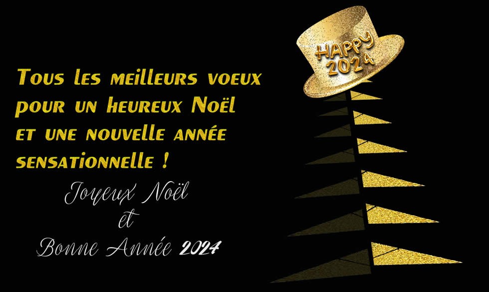 Heureux noel et une nouvelle annee sensationnelle 2