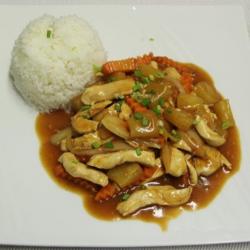 Poulet à l'ananas