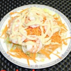 Salade aux crevettes 1